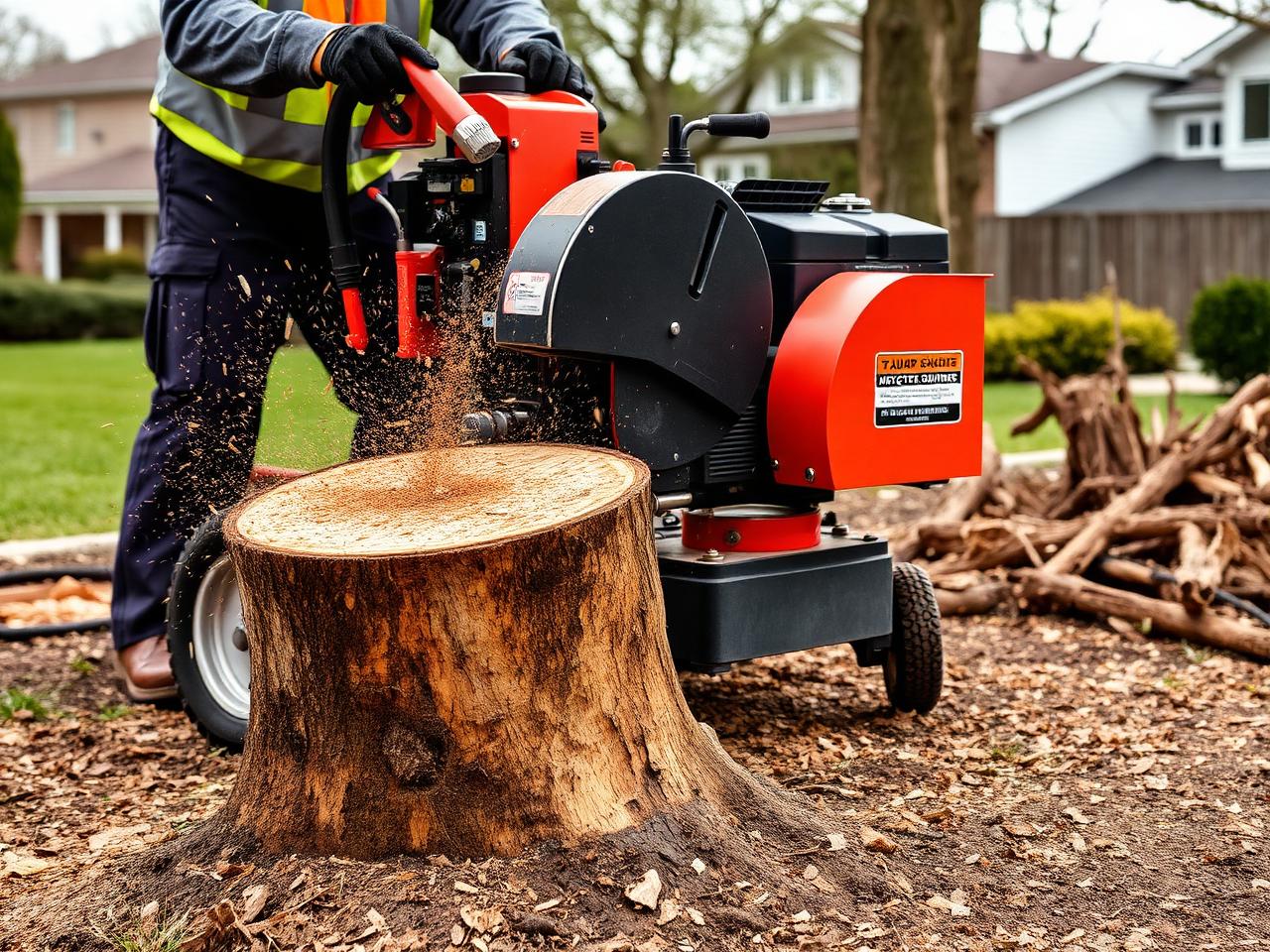 Below-grade stump removal